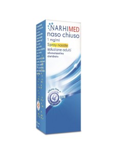 Narhimed Spray Nasale Decongestionante Naso Chiuso Raffreddore Rinite Sinusite Adulti 10 ml